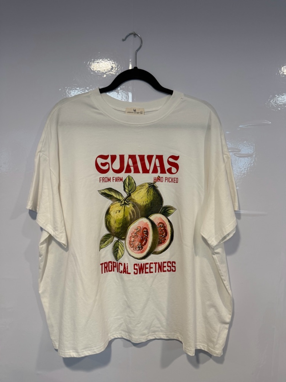Urban Daizy Guavas oversized graphic shirt